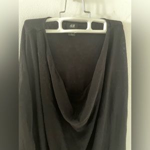 H&M - Women’s Long Sleeve Waterfall Nevk Blouse - XS